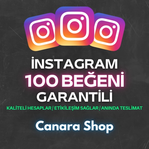  ⭐INSTAGRAM 100 BEĞENİ - Garantili - En İyisi